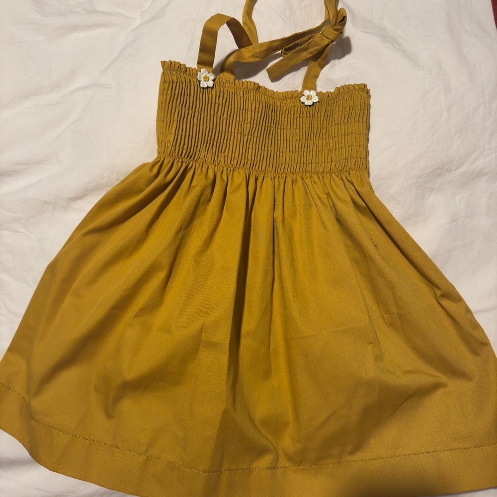 Oscar de la Renta Yellow Dress